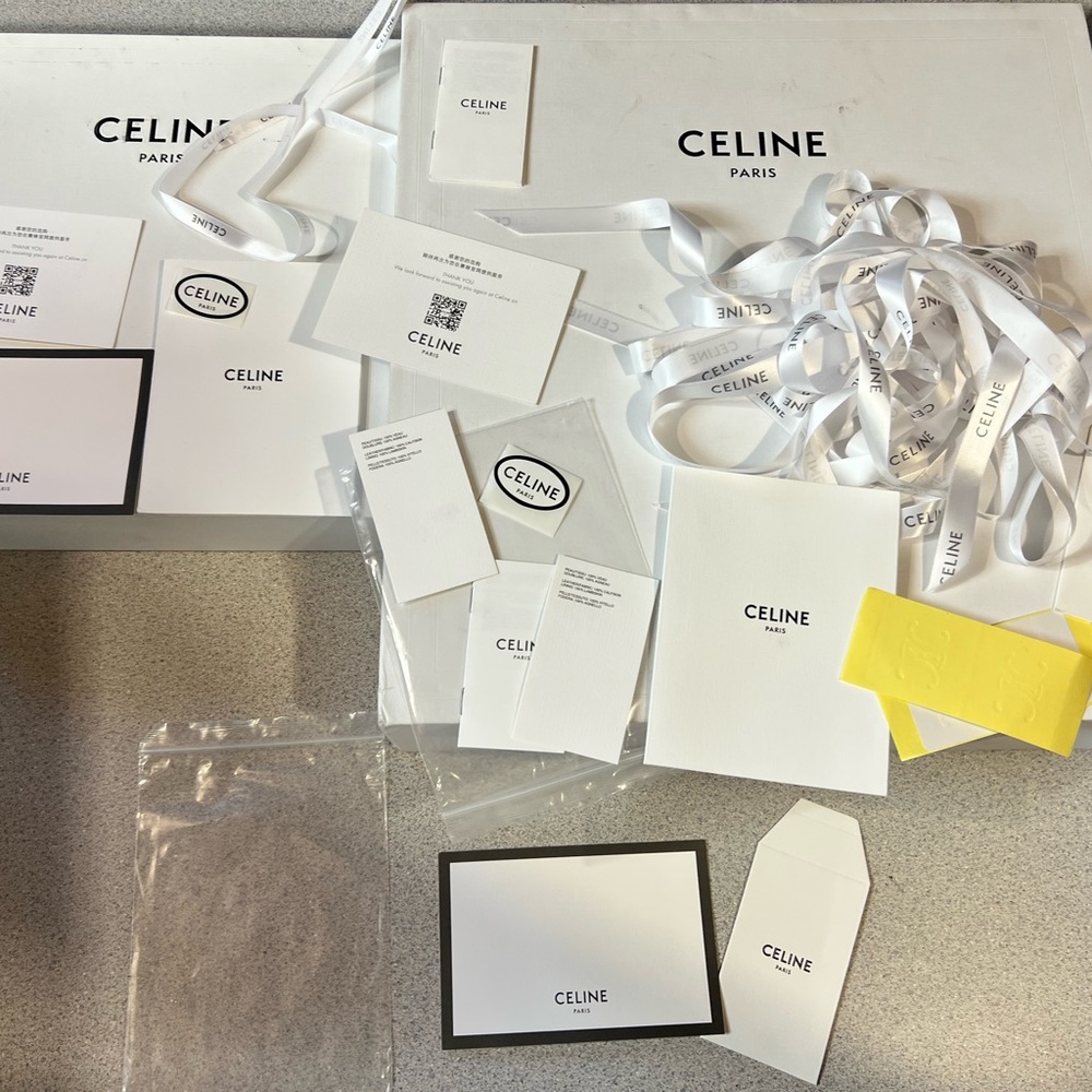 CELINE (lot of 2 boxes )